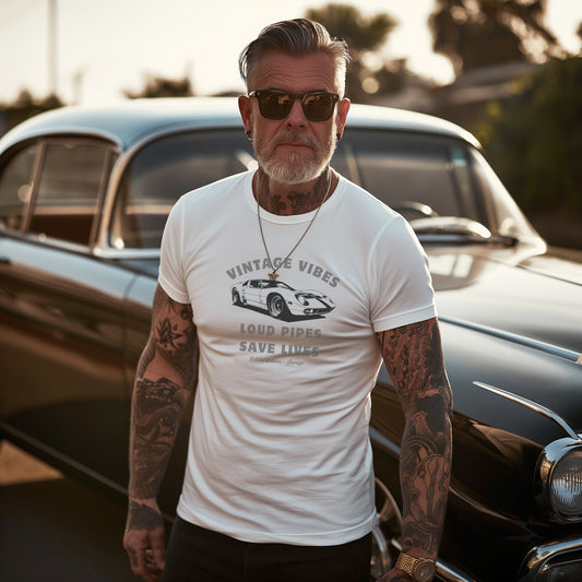 Vintage Vibes - Premium Organic Shirt