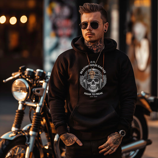 Skull - Freak to Freak - Unisex Pullover Hoodie | Bella + Canvas 3719