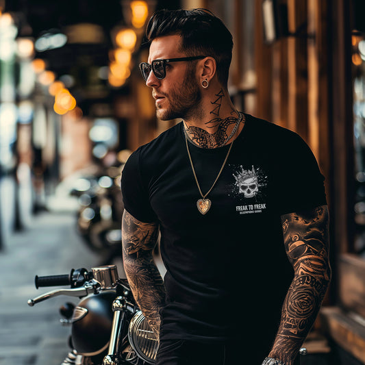 Freak Skull - HigherBlanks Premium T-Shirt