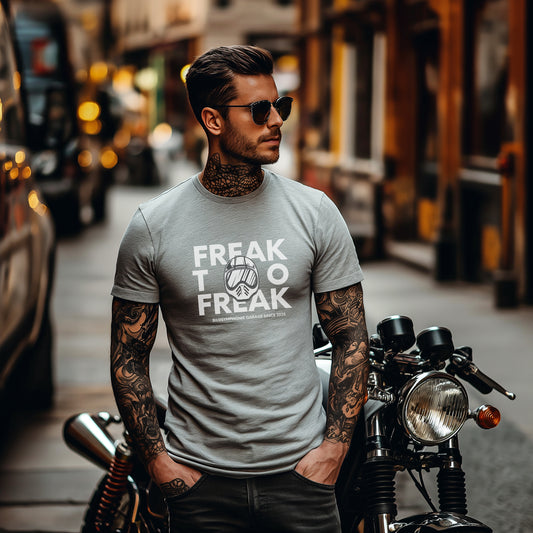 Freak Helmet - Premium Unisex Crewneck T-shirt | Bella + Canvas 3001