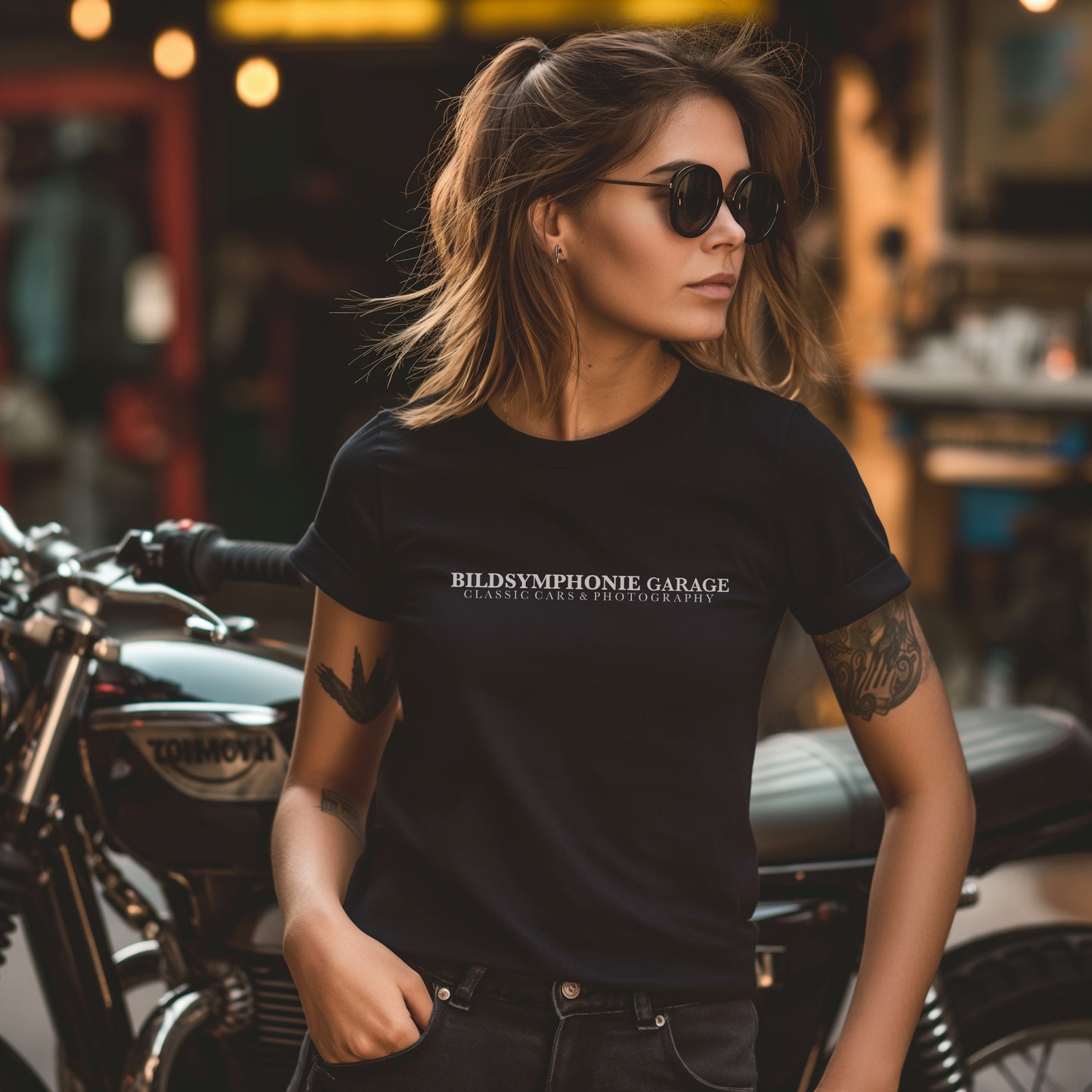 Premium Damen-T-Shirt mit Rundhalsausschnitt | Bella + Canvas 6004